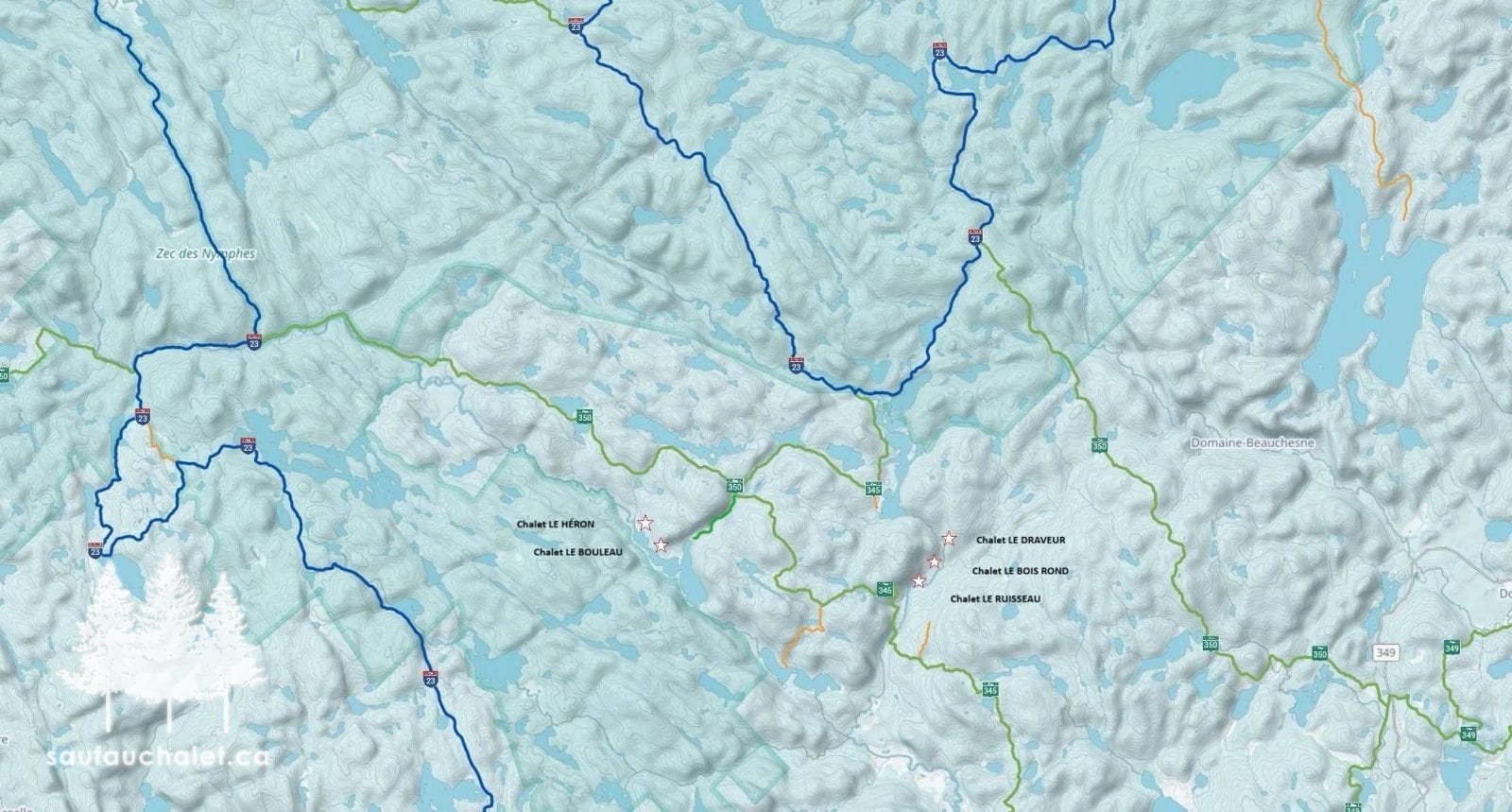 Carte Sentiers Motoneige