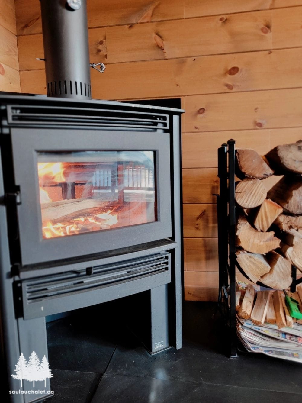 Les petits plus — chalet Le Héron, Mandeville